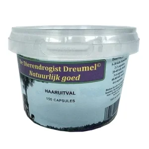 Dierendrogist bij Haaruitval Capsules - 20 kilo