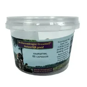 Dierendrogist Bij Haaruitval Capsules 60 St