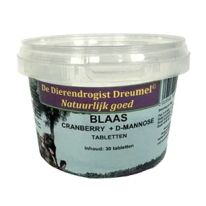 Dierendrogist Blaas Cranberry D Mannose Tabletten - 250 mg