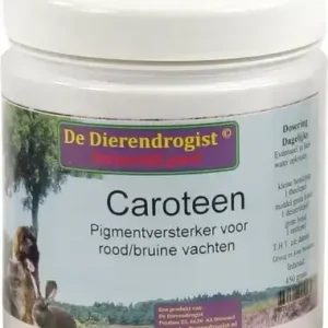 Dierendrogist Caroteen Pigmentversterker 450 Gr