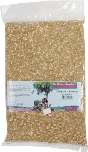 Dierendrogist Fenegriek Knoflook - 1 kg