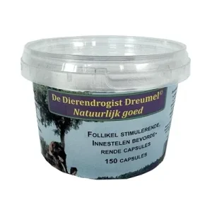 Dierendrogist Follikel Stimulerend Innestelen Bevorderende Capsules - 20 kilo