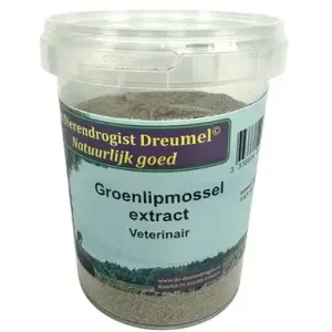 Dierendrogist Groenlipmossel Extract Veterinair 200 Gr