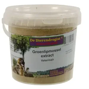 Dierendrogist Groenlipmossel Extract Veterinair 500 Gr