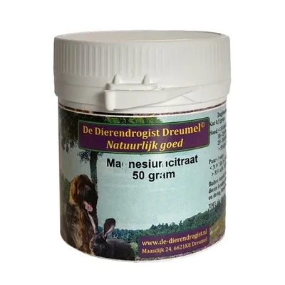 Dierendrogist Magnesium Citraat - 50 gr