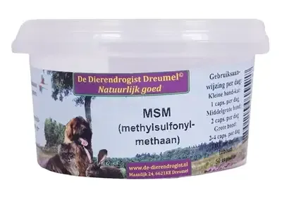 Dierendrogist Msm Capsules 50 St
