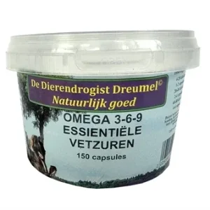 Dierendrogist Omega 3 6 9 Vetzuren Capsules 150 St - 610 mg