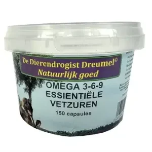 Dierendrogist Omega 3-6-9 Vetzuren Capsules 150 St