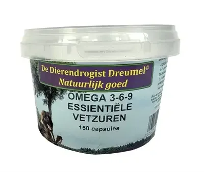 Dierendrogist Omega 3-6-9 Vetzuren Capsules 150 St