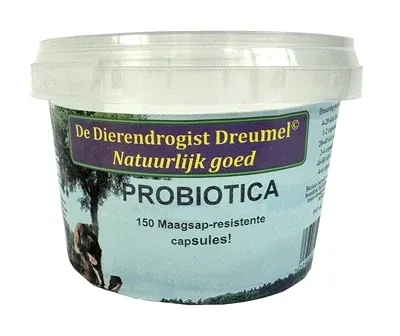 Dierendrogist Probiotica Capsules 150 St - 465 mg