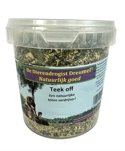 Dierendrogist Teek Off - 400 gr
