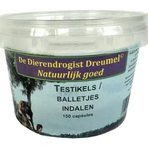 Dierendrogist Testikels Indalen Capsules 150 St - 60 mg