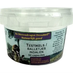 Dierendrogist Testikels Indalen Capsules 60 St - 60 mg