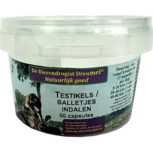 Dierendrogist Testikels Indalen Capsules 60 St