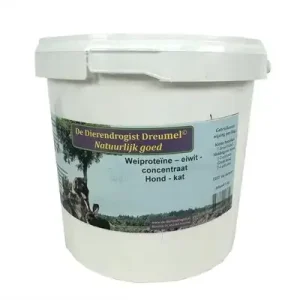 Dierendrogist Wei Proteine Eiwit Concentraat Hond / Kat 1 Kg