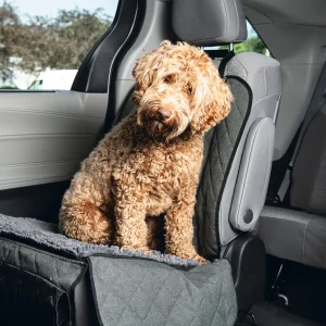 Dirty Dog - Autodeken - Hond - grijs - 1x89x112 cm - M
