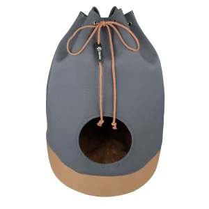 District 70 Kattenhuis - Kattenmand - Grijs/Coganc - 60x45x45 cm