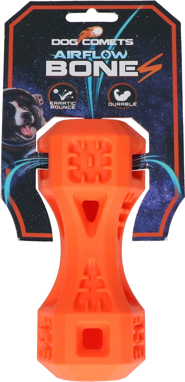 Dog Comets Airflow Bone Oranje S