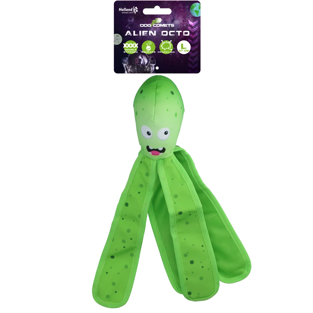 Dog Comets Alien Octo L Groen