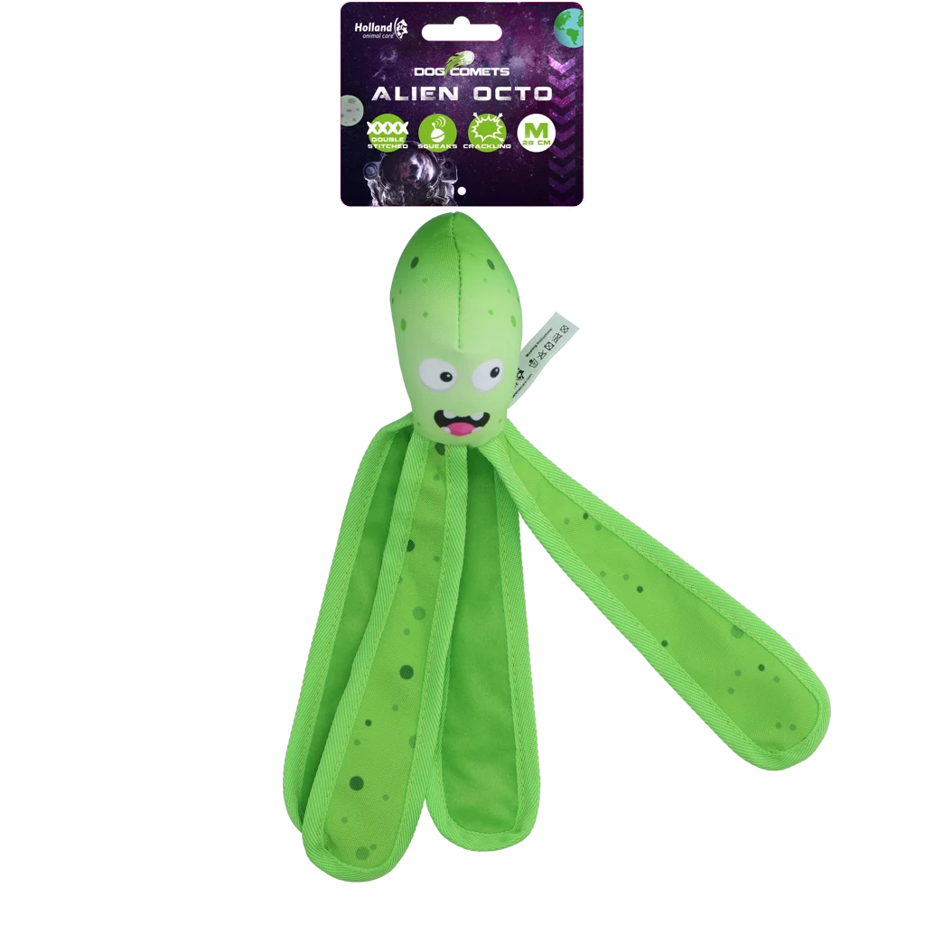 Dog Comets Alien Octo M Groen