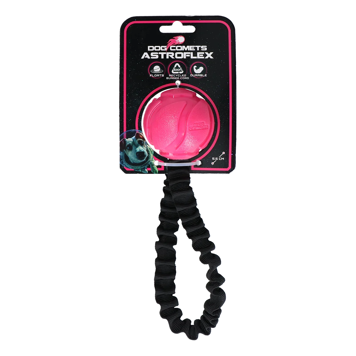 Dog Comets AstroFlex Roze