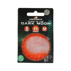 Dog Comets Glow In The Dark Moon Bal S Oranje