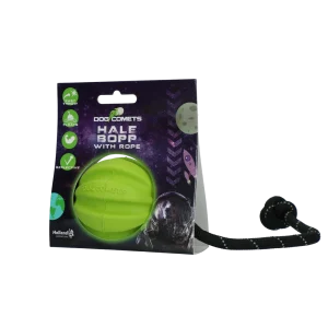 Dog Comets Hale Bopp Met Touw Groen