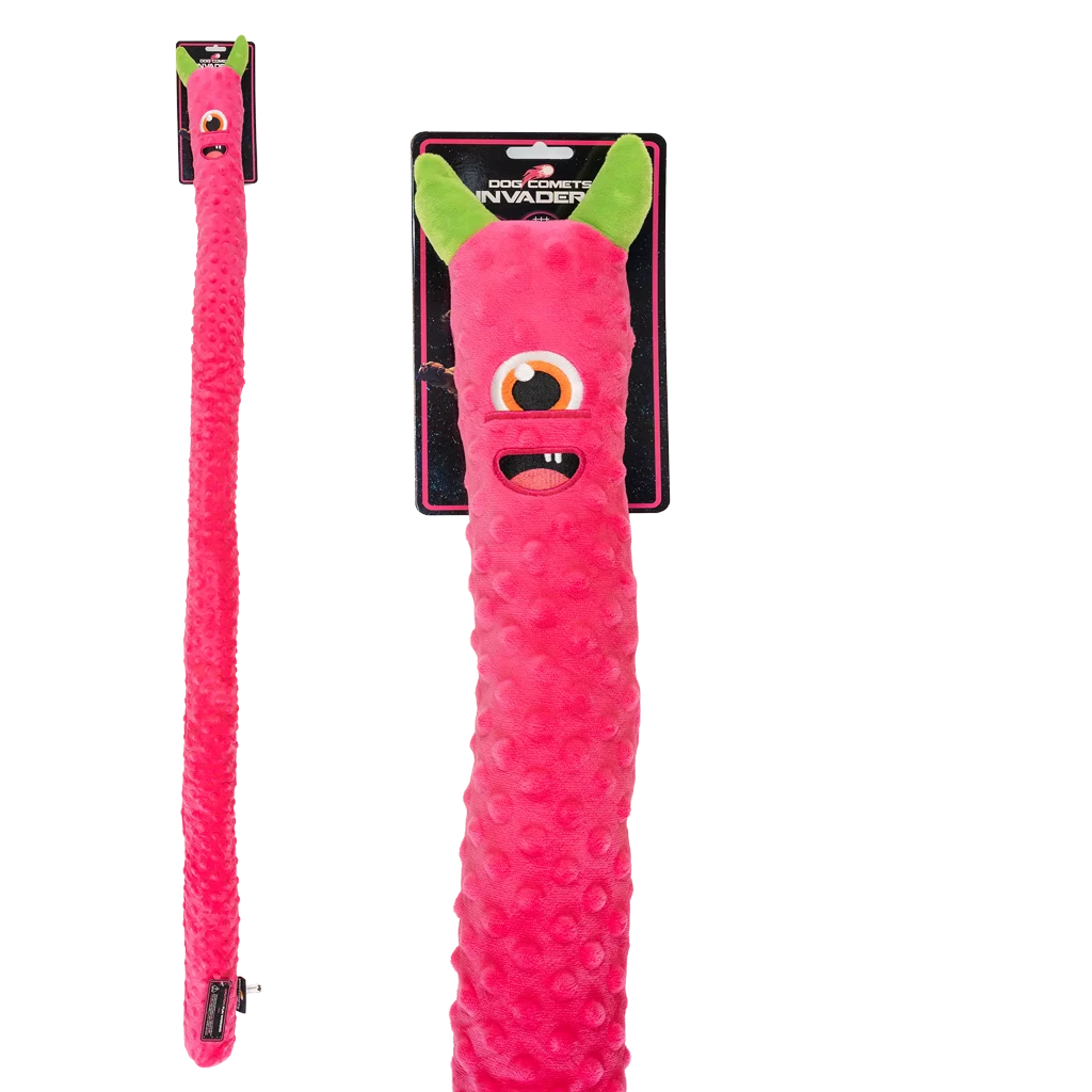 Dog Comets Invaders XXL Roze