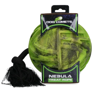 Dog Comets Nebula Treat Rope Groen