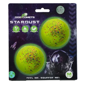 Dog Comets Stardust Groen M (2-Pack)