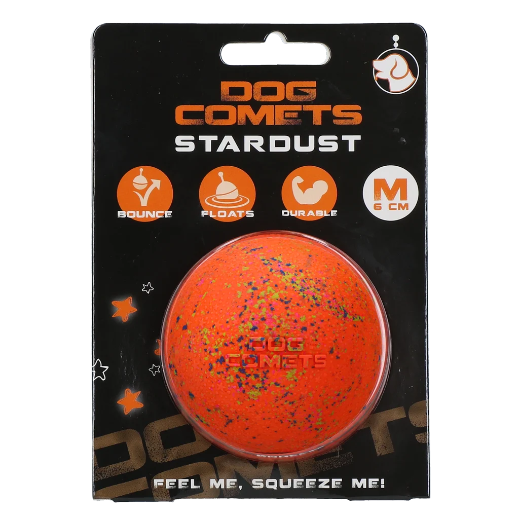 Dog Comets Stardust Oranje M