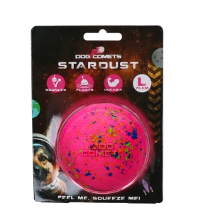 Dog Comets Stardust Roze L
