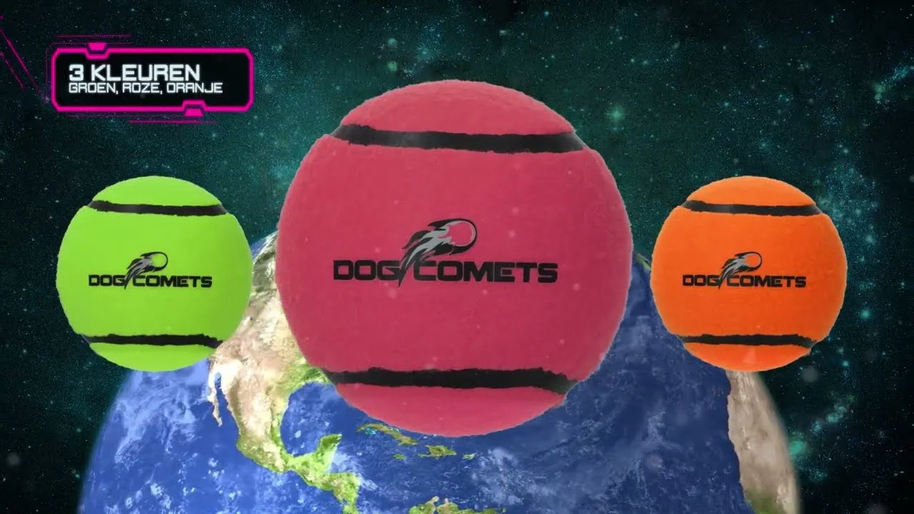 Dog Comets Tennisbal Met Pieper Neutron Star M Groen - Image 2