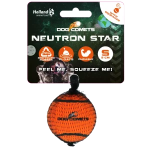 Dog Comets Tennisbal Met Pieper Neutron Star S Oranje