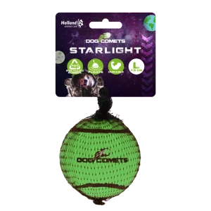 Dog Comets Tennisbal Starlight L Groen