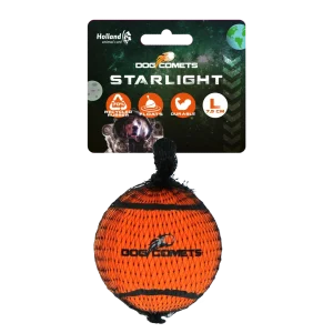 Dog Comets Tennisbal Starlight L Oranje