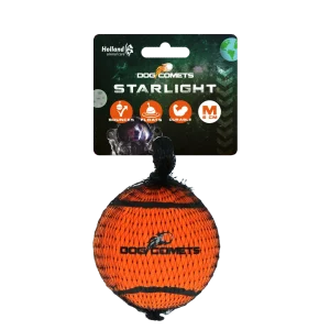 Dog Comets Tennisbal Starlight M Oranje