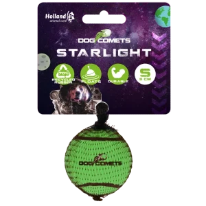 Dog Comets Tennisbal Starlight S Groen