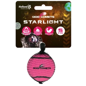 Dog Comets Tennisbal Starlight S Roze