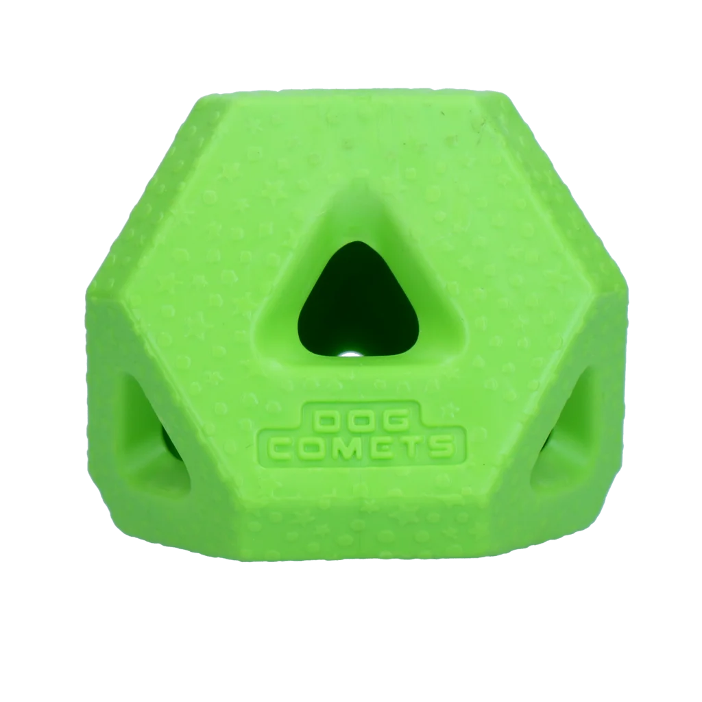 Dog Comets Treat Lock Cube Groen