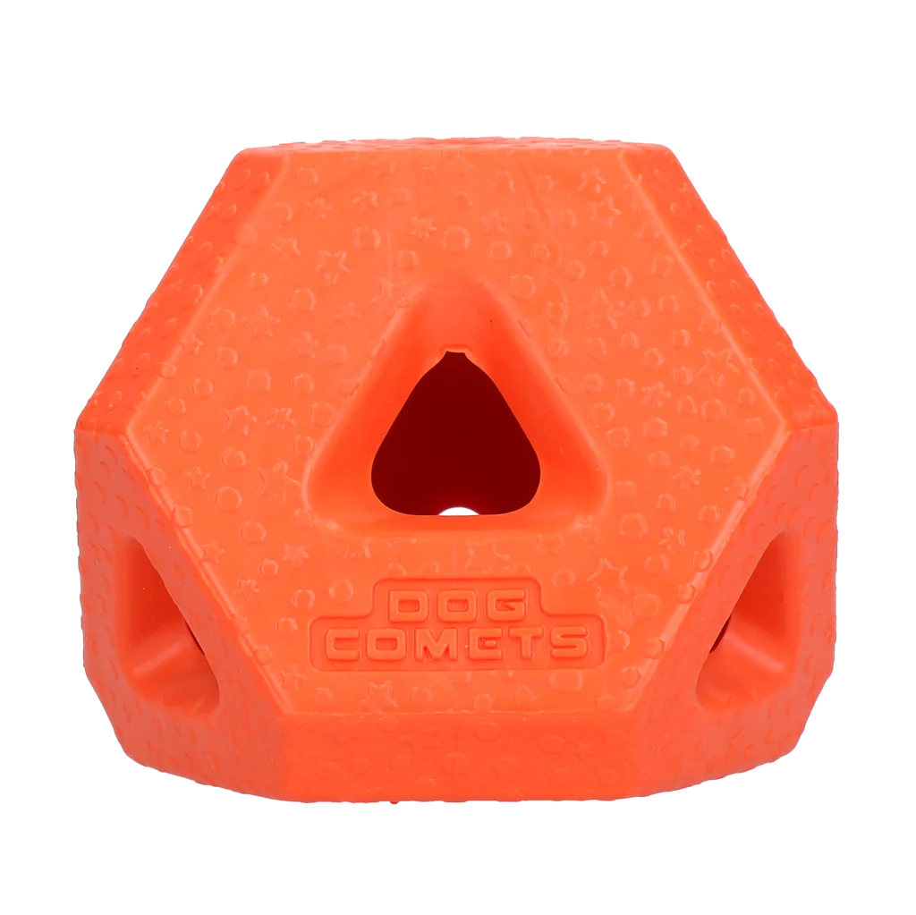 Dog Comets Treat Lock Cube Oranje