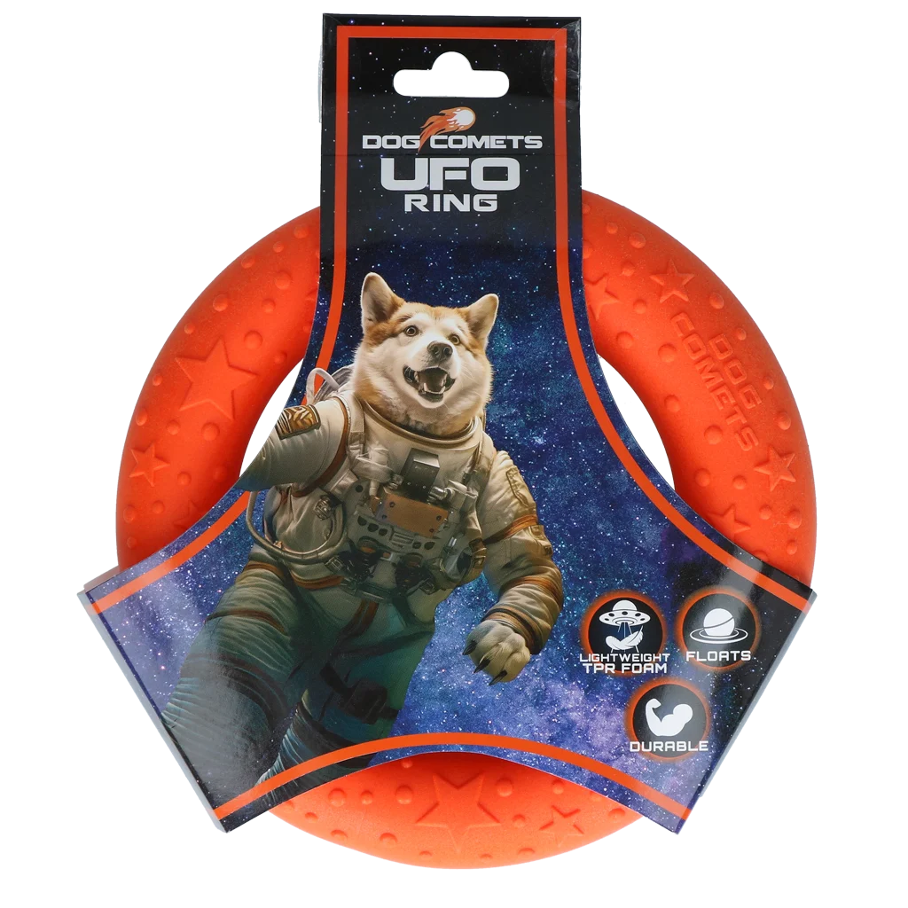 Dog Comets UFO Ring Oranje M