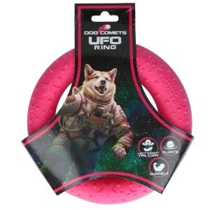 Dog Comets UFO Ring Roze M