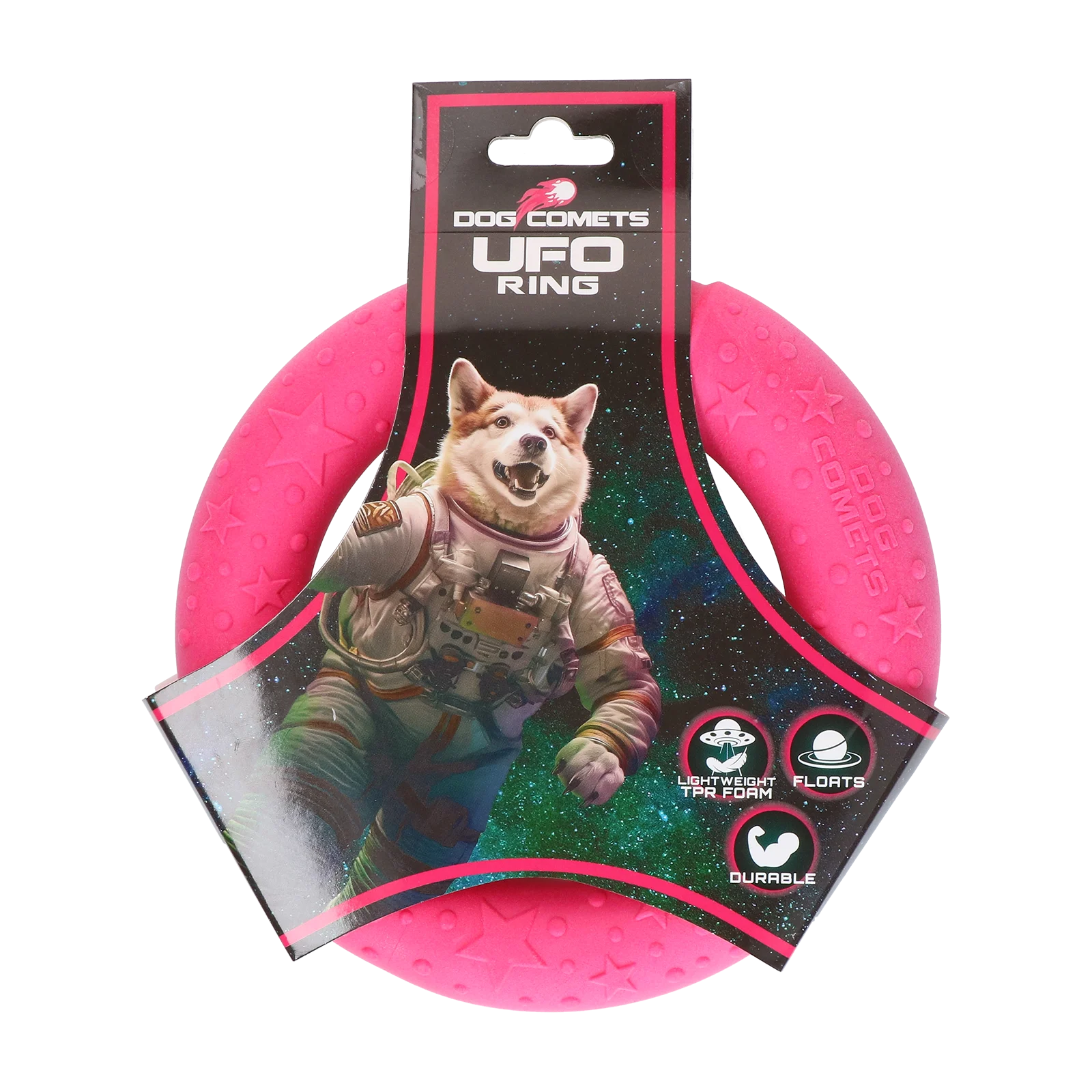 Dog Comets UFO Ring Roze S
