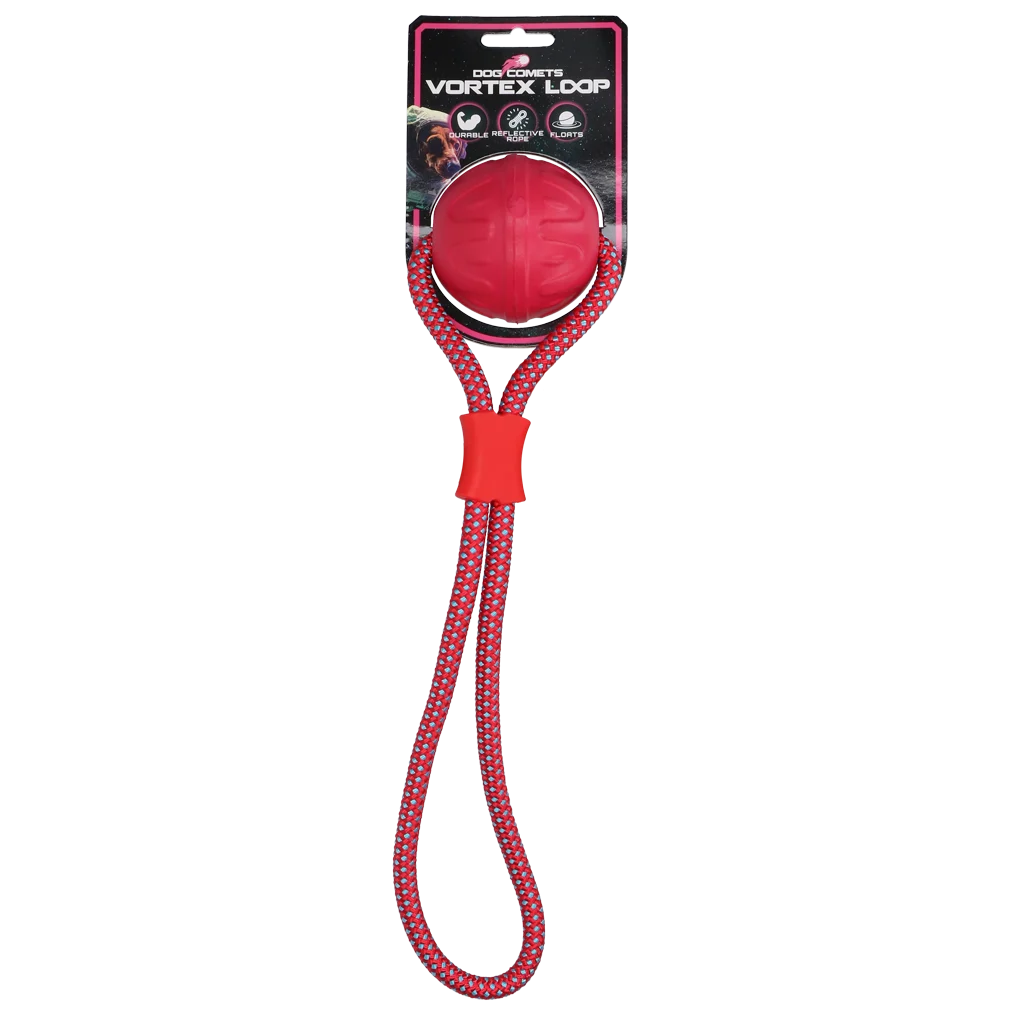 Dog Comets Vortex Loop Roze