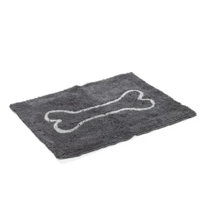 Doge Gone Smart Dirty Dog - Droogloopmat - Zwart - L