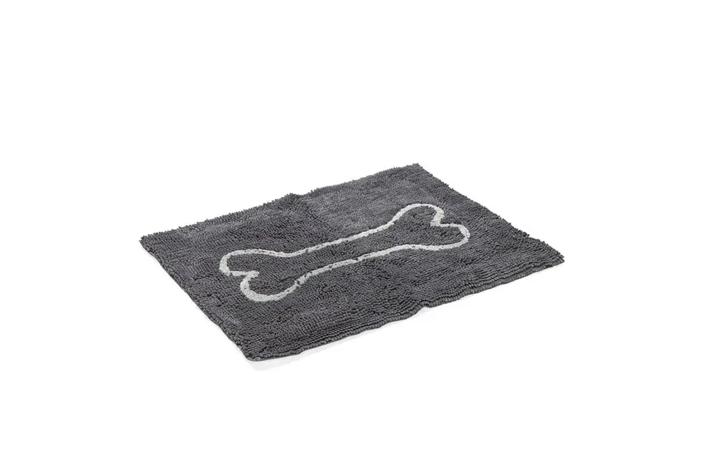 Doge Gone Smart Dirty Dog - Droogloopmat - Zwart - L