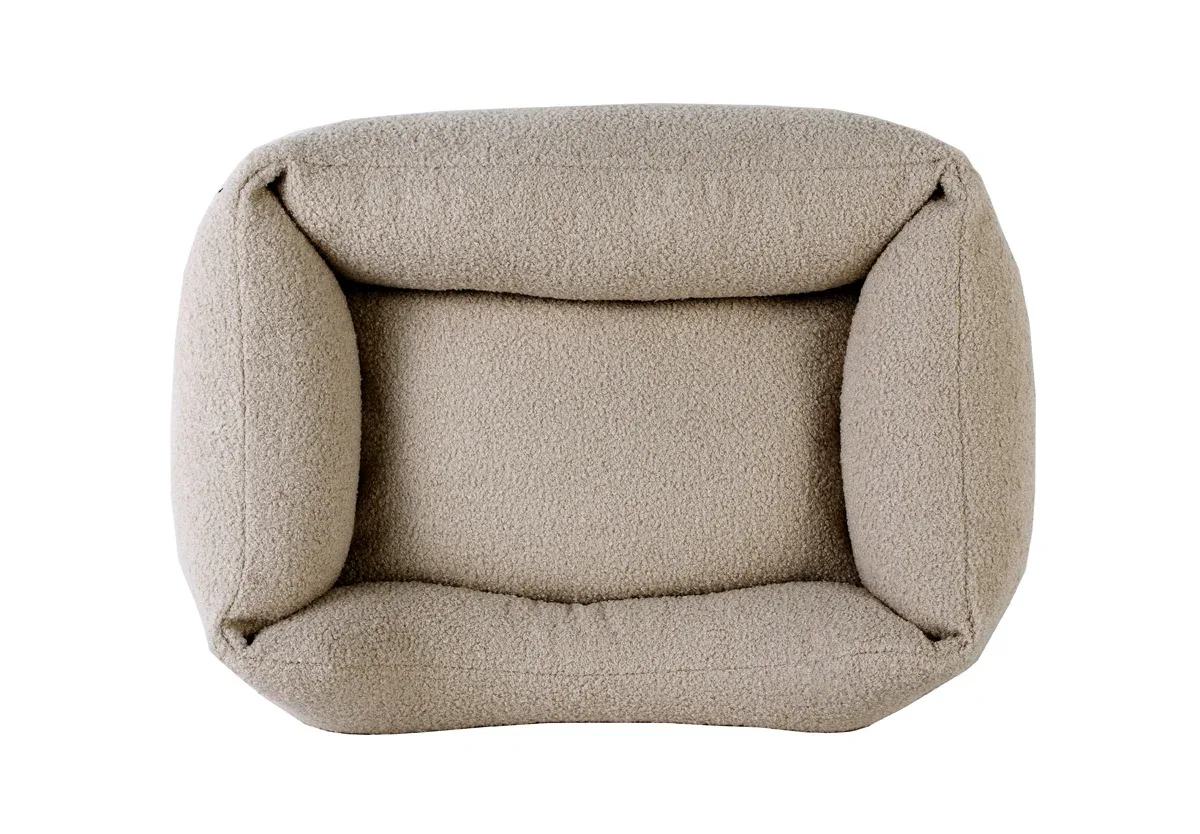 Dog’s Lifestyle Hondenmand Boucle Taupe - Image 2