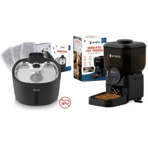 Drinkfontein + Automatische Voerbak