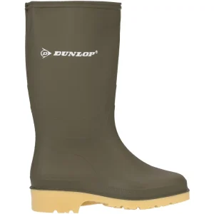 Dunlop Dull 16247 - Regenlaarzen Kind - Donkergroen - 32